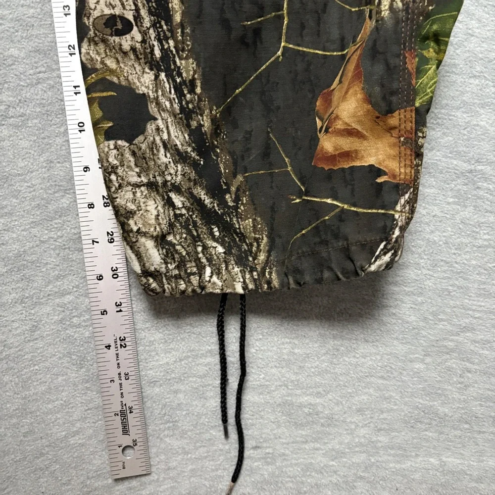 Liberty Mossy Oak Camo Cargo Pants adjustable Waist Hunting Outdoor Men L 38X30